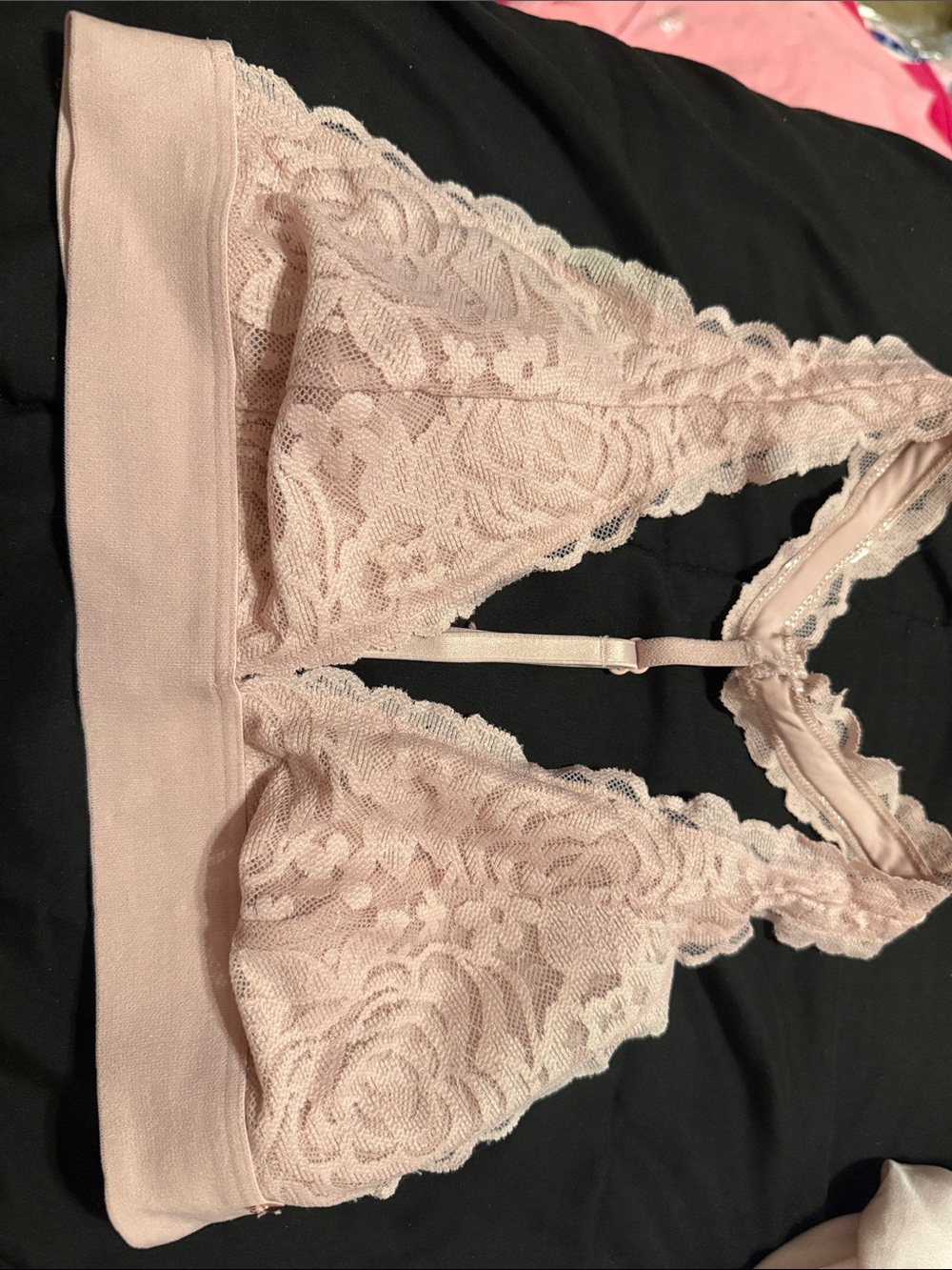 Vs pink mauve bralette